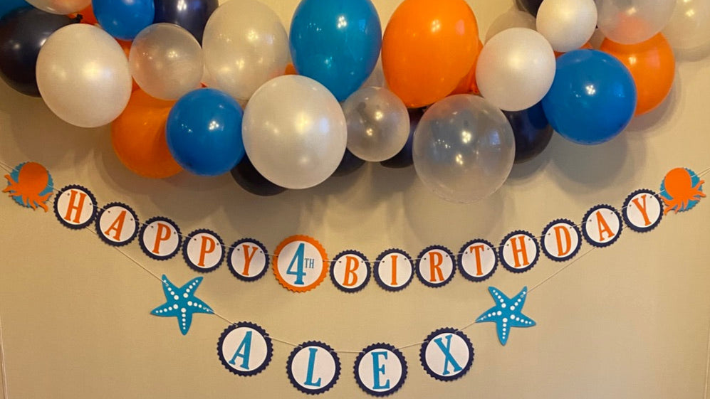 PERSONALIZED PARTY BANNERS