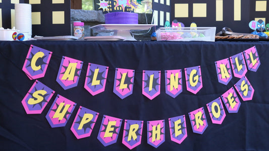 PERSONALIZED PARTY BANNERS