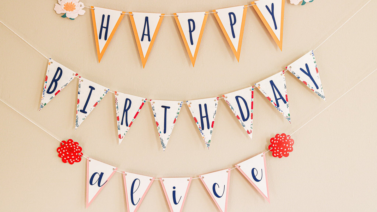 PERSONALIZED PARTY BANNERS