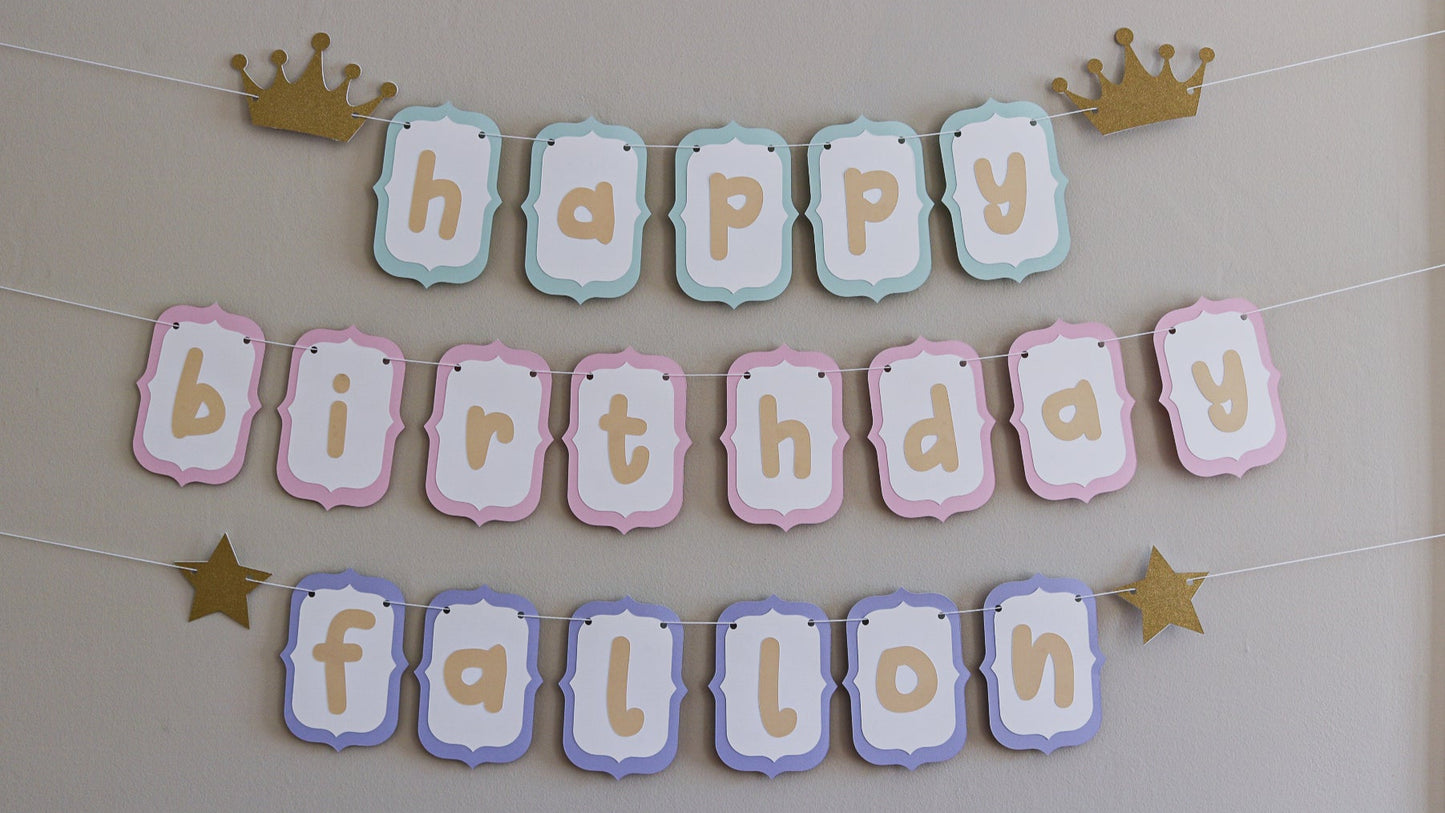 PERSONALIZED PARTY BANNERS