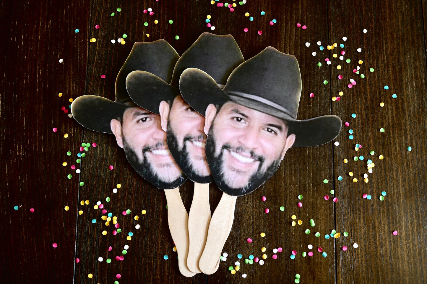 DIE-CUT FACE FANS