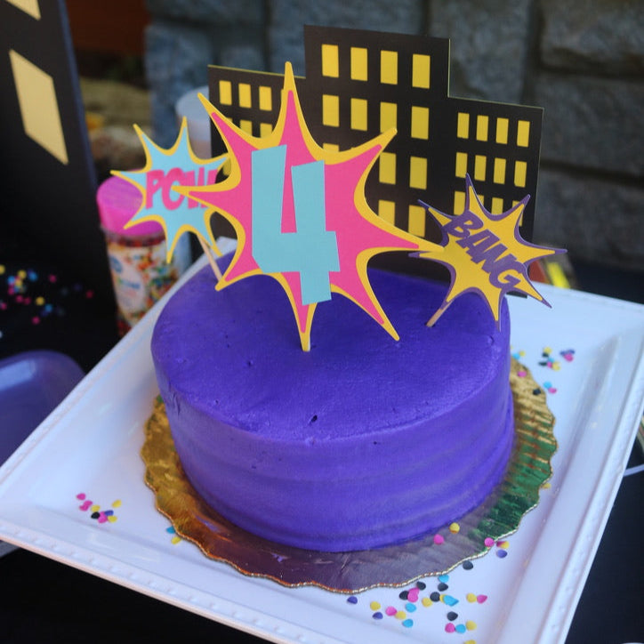 superherocaketopper